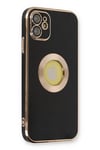 Apple iPhone 12 Kılıf Store Silikon - Siyah