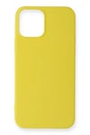 Apple iPhone 12 Mini Kılıf First Silikon - Sarı