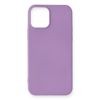 Apple iPhone 12 Mini Kılıf First Silikon - Lila