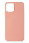 Apple iPhone 12 Mini Kılıf First Silikon - Pudra