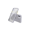 Apple iPhone 12 Mini Kılıf Miami Şeffaf Silikon - Lila