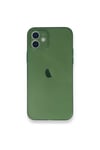 Apple iPhone 12 Mini Kılıf PP Ultra İnce Kapak - Yeşil