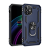 Apple iPhone 12 Mini Kılıf Sofya Yüzüklü Silikon Kapak - Lacivert