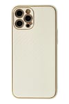 Apple iPhone 12 Pro Kılıf Coco Karbon Silikon - Beyaz