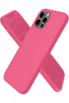 Apple iPhone 12 Pro Kılıf First Silikon - Pembe