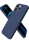 Apple iPhone 12 Pro Kılıf First Silikon - Lacivert