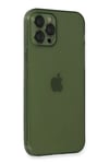 Apple iPhone 12 Pro Kılıf Fly Lens Silikon - Yeşil