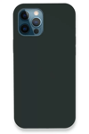 Apple iPhone 12 Pro Kılıf Lansman Legant Silikon - Koyu Yeşil