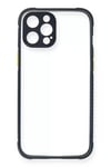 Apple iPhone 12 Pro Kılıf Miami Şeffaf Silikon - Lacivert