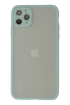 Apple iPhone 12 Pro Kılıf Montreal Silikon Kapak - Turkuaz