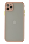 Apple iPhone 12 Pro Kılıf Montreal Silikon Kapak - Pembe