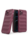 Apple iPhone 12 Pro Kılıf Optimum Silikon - Bordo