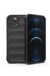 Apple iPhone 12 Pro Kılıf Optimum Silikon - Siyah