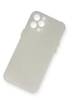 Apple iPhone 12 Pro Kılıf PP Ultra İnce Kapak - Beyaz