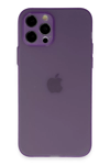 Apple iPhone 12 Pro Kılıf Puma Silikon - Koyu Mor