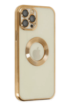 Apple iPhone 12 Pro Kılıf Slot Silikon - Gold