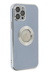 Apple iPhone 12 Pro Kılıf Store Silikon - Sierra Blue
