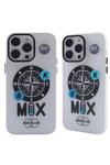 Apple iPhone 12 Pro Max Kılıf Apollo Magneticsafe Desenli Kapak - Apollo Şeffaf - 3