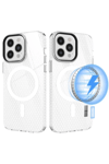 Apple iPhone 12 Pro Max Kılıf Beta Magneticsafe Silikon - Şeffaf