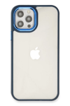 Apple iPhone 12 Pro Max Kılıf Dora Kapak - Mavi