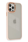 Apple iPhone 12 Pro Max Kılıf Dora Kapak - Pudra