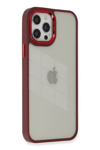 Apple iPhone 12 Pro Max Kılıf Dora Kapak - Kırmızı