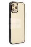 Apple iPhone 12 Pro Max Kılıf Element Silikon - Siyah