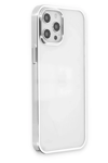 Apple iPhone 12 Pro Max Kılıf Element Silikon - Gümüş