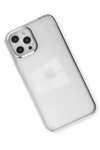 Apple iPhone 12 Pro Max Kılıf Element Silikon - Gümüş