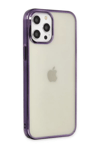 Apple iPhone 12 Pro Max Kılıf Element Silikon - Mor