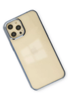 Apple iPhone 12 Pro Max Kılıf Element Silikon - Mavi