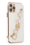 Apple iPhone 12 Pro Max Kılıf Esila Silikon - Beyaz