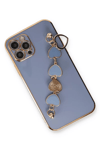 Apple iPhone 12 Pro Max Kılıf Esila Silikon - Gri