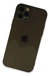 Apple iPhone 12 Pro Max Kılıf Fly Lens Silikon - Siyah