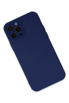 Apple iPhone 12 Pro Max Kılıf Lansman Glass Kapak - Sky Blue