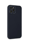 Apple iPhone 12 Pro Max Kılıf Lansman Glass Kapak - Lacivert