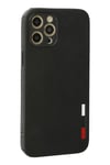 Apple iPhone 12 Pro Max Kılıf Loop Deri Silikon - Siyah