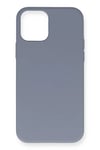 Apple iPhone 12 Pro Max Kılıf Nano içi Kadife Silikon - Gri