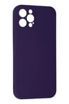 Apple iPhone 12 Pro Max Kılıf Nano içi Kadife Silikon - Mor