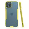 Apple iPhone 12 Pro Max Kılıf Platin Silikon - Sarı