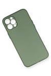 Apple iPhone 12 Pro Max Kılıf PP Ultra İnce Kapak - Yeşil