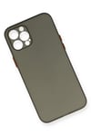 Apple iPhone 12 Pro Max Kılıf PP Ultra İnce Kapak - Gri