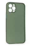 Apple iPhone 12 Pro Max Kılıf PP Ultra İnce Kapak - Yeşil