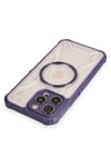 Apple iPhone 12 Pro Max Kılıf Prag Magneticsafe Kapak - Derin Mor