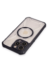 Apple iPhone 12 Pro Max Kılıf Prag Magneticsafe Kapak - Siyah
