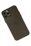 Apple iPhone 12 Pro Max Kılıf Puma Silikon - Gri