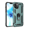 Apple iPhone 12 Pro Max Kılıf Sofya Yüzüklü Silikon Kapak - Yeşil
