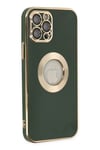 Apple iPhone 12 Pro Max Kılıf Store Silikon - Yeşil