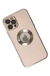Apple iPhone 12 Pro Max Kılıf Store Silikon - Pembe