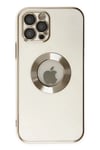 Apple iPhone 12 Pro Max Kılıf Store Silikon - Beyaz